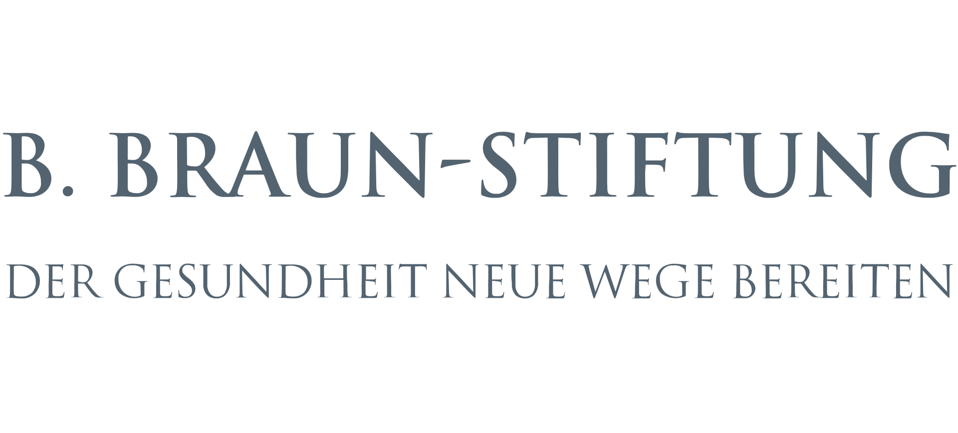 B. Braun-Stiftung logo